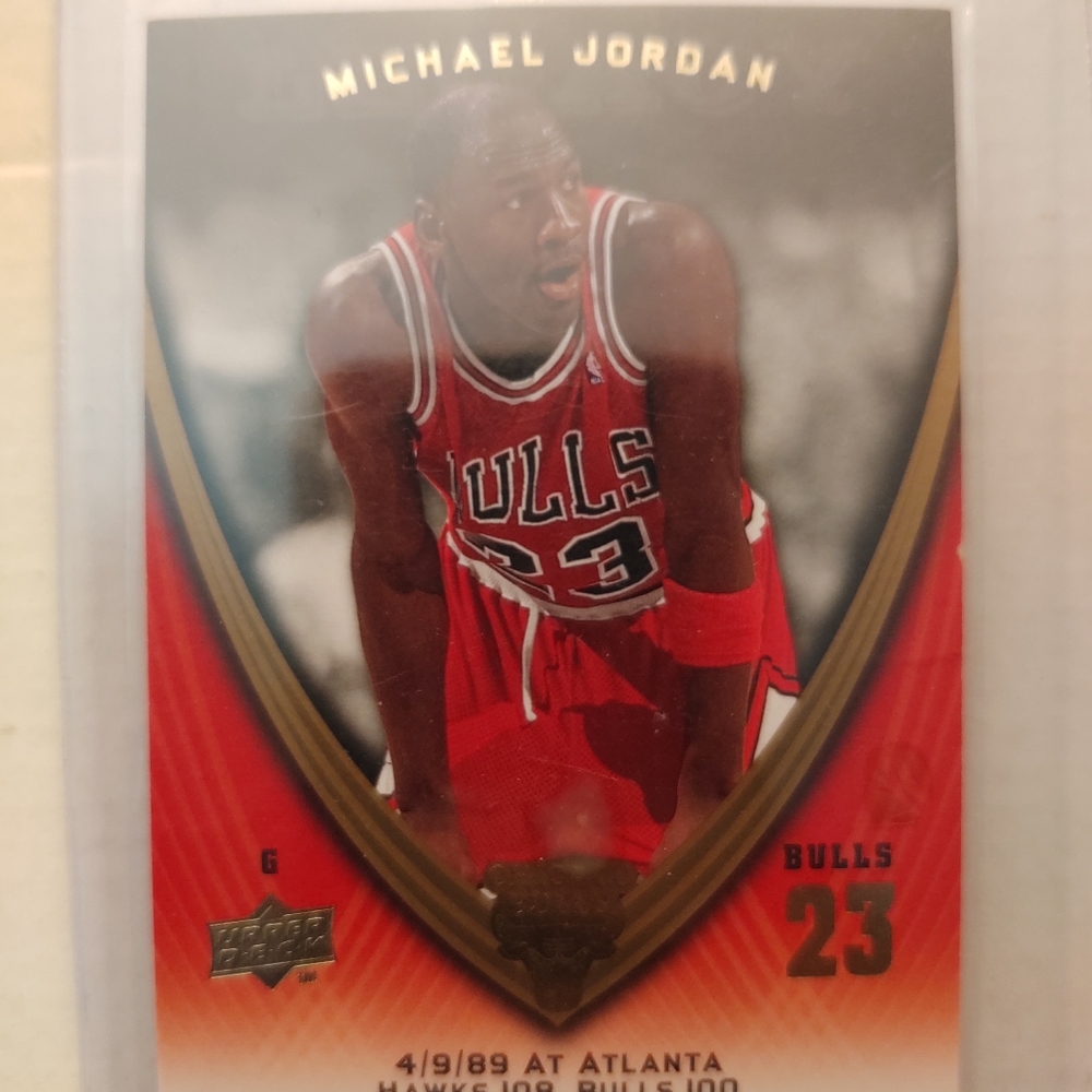 MICHAEL JORDAN LEGACY CARD
UPPER DECK